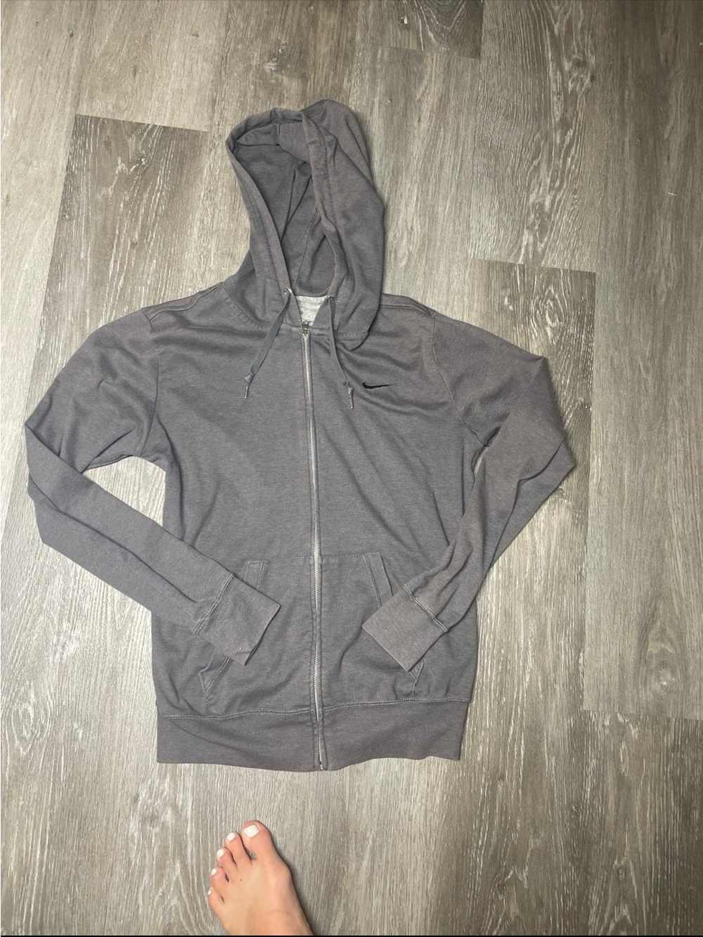 Nike vintage medium Lightweight Women's Zip Hoodie - Gray